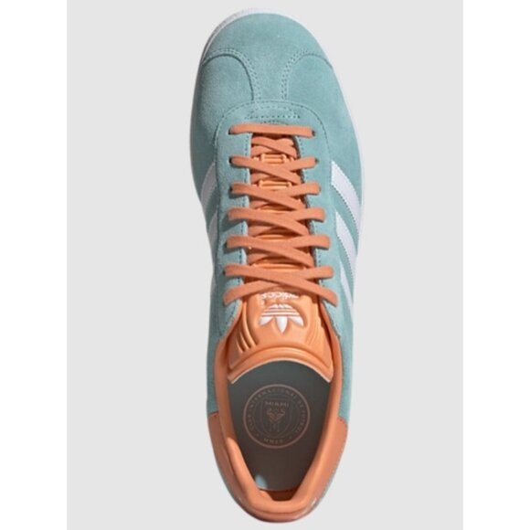 ADIDAS GAZELLE MLS INTER MIAMI SOUTH BEACH TEAL IH2627 Men\'s Size 9.5 NEW MESSI main image 12